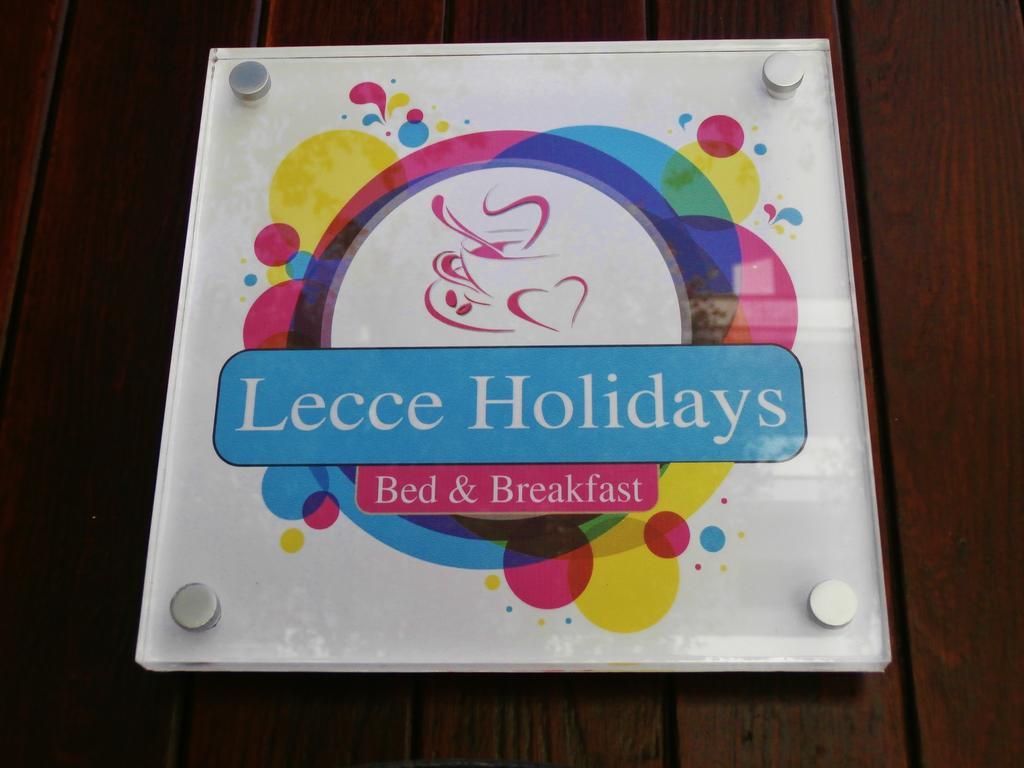 B&B Lecce Holidays Εξωτερικό φωτογραφία